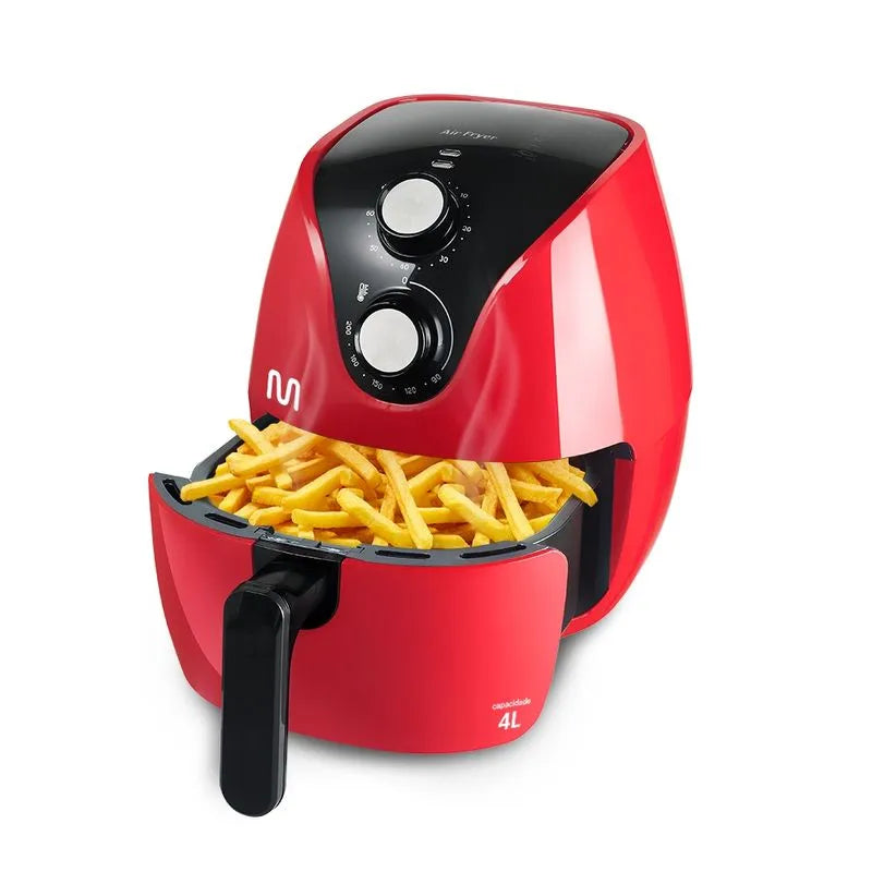 Air Fryer 4 Litros 1500w-220v Vermelha Multi