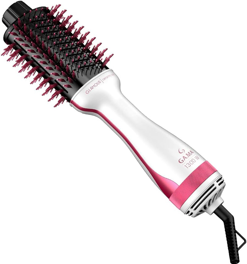 Escova Secadora Italy Gama Glamour Pink Brush 1300W