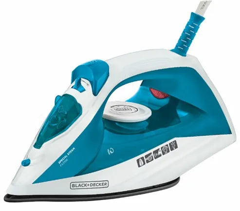 FERRO VAPOR BASE ANTIADERENTE BLACK E DECKER AZUL 127V