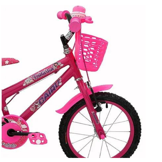 BICICLETA ARO 16 FEMININA FADINHA PINK