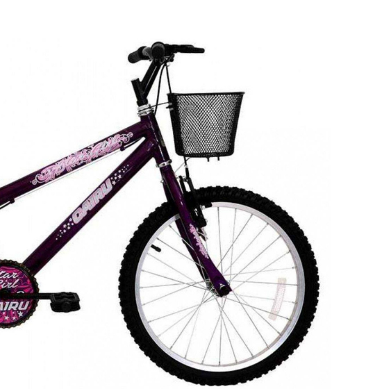 BICICLETA ARO 20 MTB STAR GIRL VIOLETA