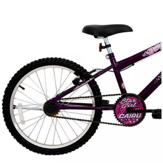 BICICLETA ARO 20 MTB STAR GIRL VIOLETA