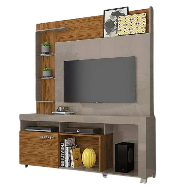 Home Theater Icaro - Fendi/Naturale - Madetec