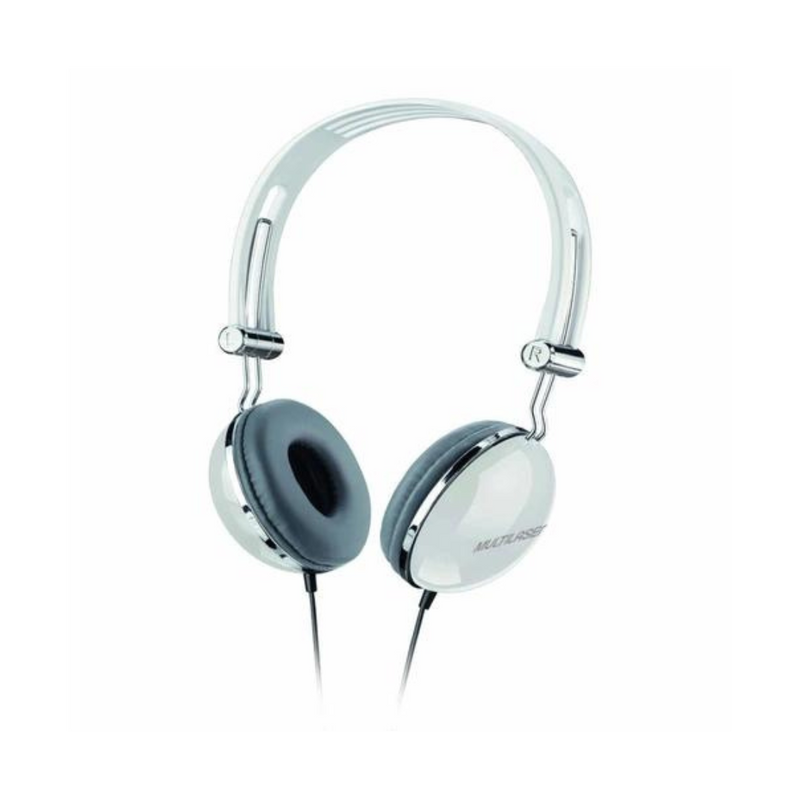 Fone de Ouvido Headphone Superbass P2 Ph054 Branco Multilaser