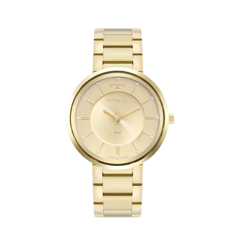 Relógio Technos Feminino Dourado 2035MXA/1X