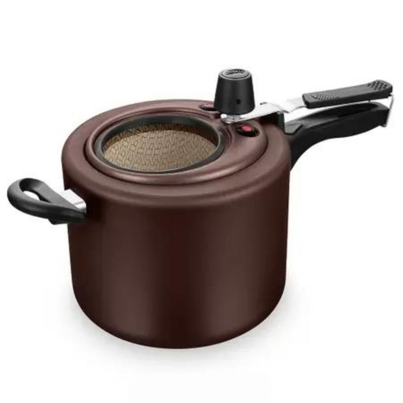 Panela de Pressão Superior com Visor 4,5L Chocolate MTA