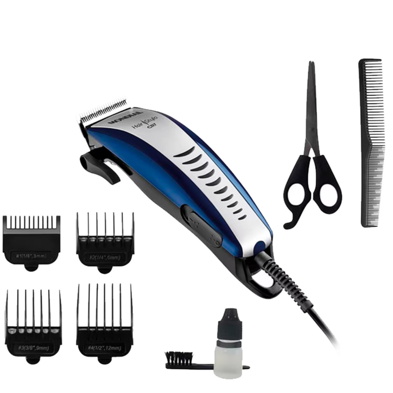 Cortador De Cabelos Hair Stylo Cr7 Mondial Azul/Prata