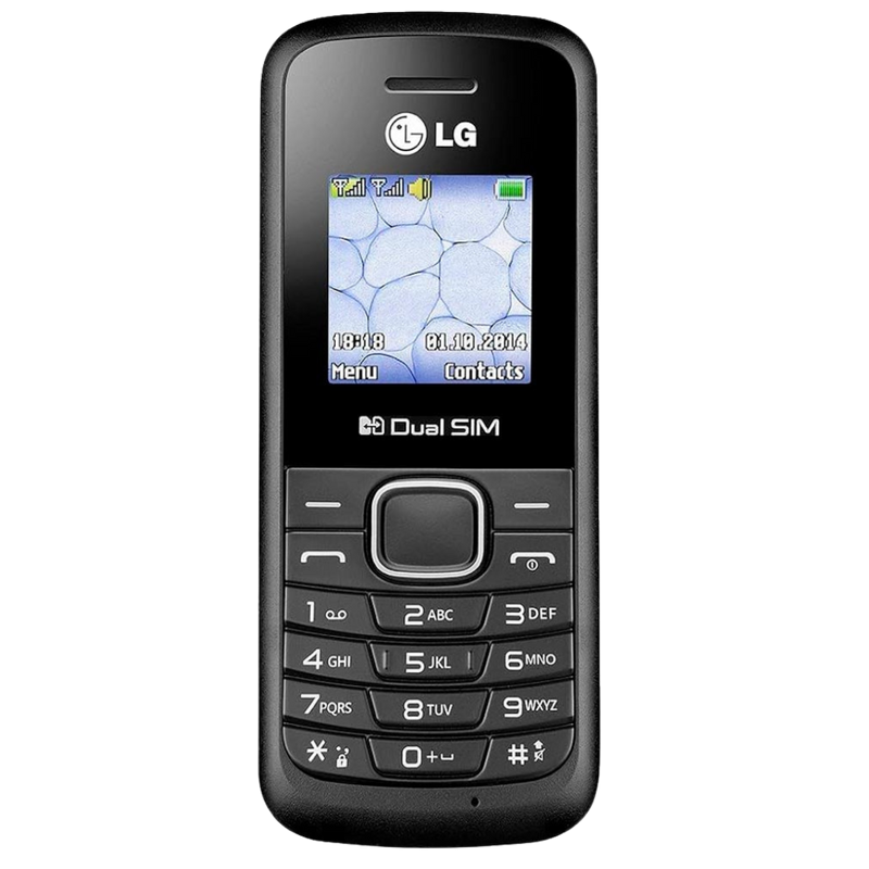 Celular Lg B220 Dual Chip Rádio Fm E Lanterna Preto