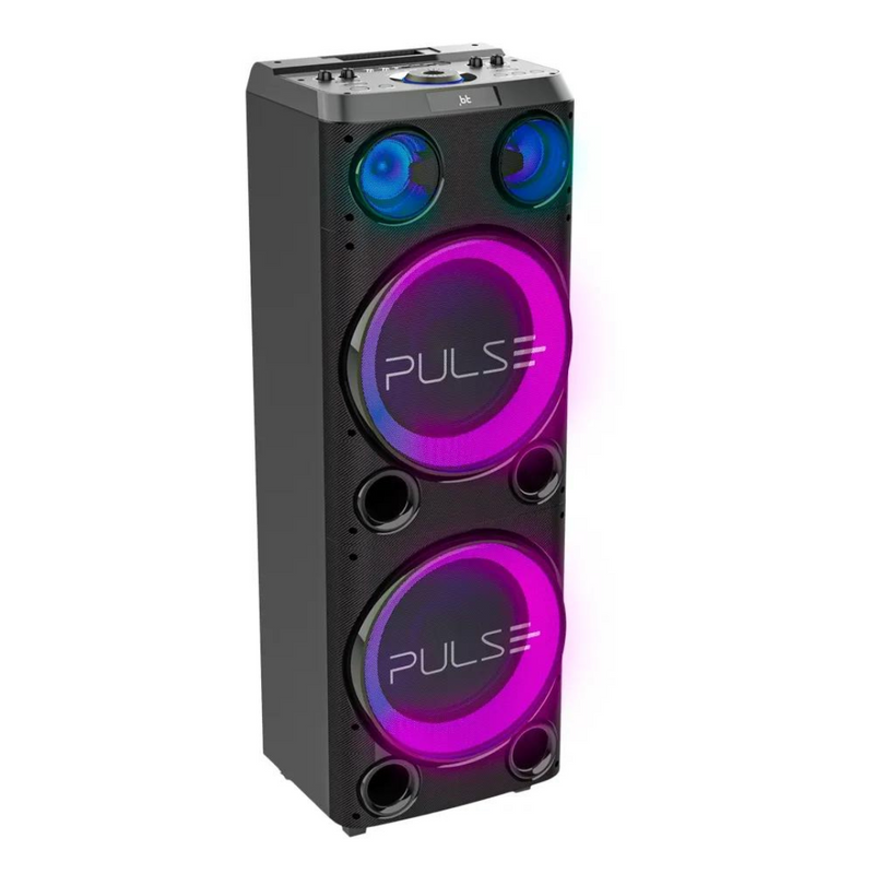 Caixa De Som Torre Double 12 Pol 2300W Bluetooth Pulse