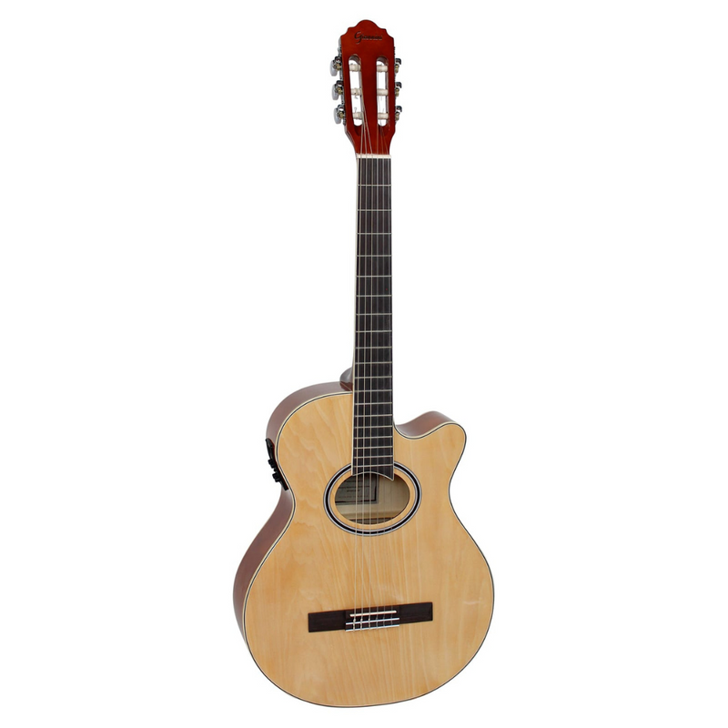 Violão Náilon Eletroacústico Giannini Performance GNF-1D CEQ Natural Gloss